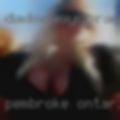 Pembroke, Ontario horny women